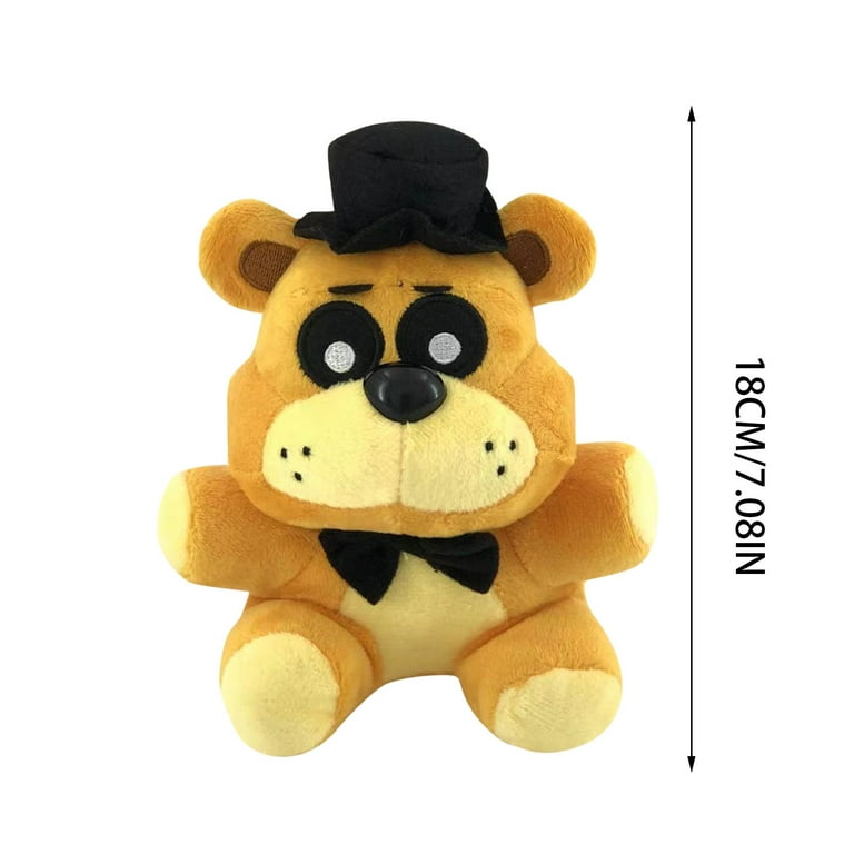 18cm FNAF Toy Freddy Fazbear Toys Golden Bear Nightmare Foxy Plush