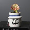 thumbnail image 5 of A-A Maceta decorativa para flores, sala de recepción, balcón, jardín, patio, maceta de plantas exquisita, 5 of 5