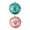 Pink/Blue, variant on 2-Count Iridescent Clear Jumbo Shatterproof Christmas Ornaments, 7.87 in, by Holiday Time
