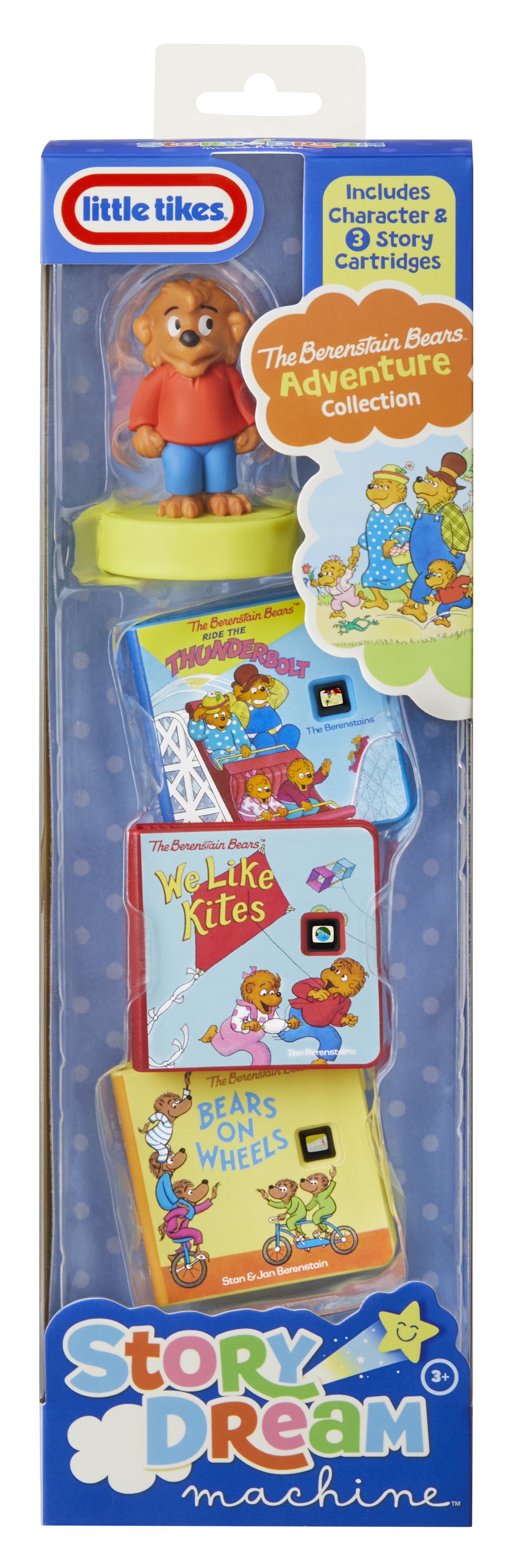 Little Tikes Story Dream Machine The Berenstain Bears Adventure Story Collection, Storytime Books, Audio Play Character, Audio Toy Gift, Toddlers, Kids, Ages 3+