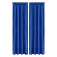 thumbnail image 2 of Taotanxi Blackout Curtains 38 x 84 inch/Blue Curtains Set of 2 Panels/Thermal Insulated Room Darkening Bedroom Curtains, 2 of 7