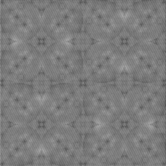 Ahgly Company Indoor Square Patterned Ash Gray Area Rugs, 7' Square