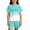 0-Green&320, variant on Tiijoy Toddler Girls Summer Outfits Gradient Short Sleeve T Shirt Shorts Set, Sizes 2-3