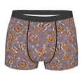 thumbnail image 4 of Goofa Daisies Flowers Printed Men's Boxer Briefs Underwear, Moisture-Wicking Underwear, Trunk,Soft and Breathable Cotton Underwear-X-Large, 4 of 9