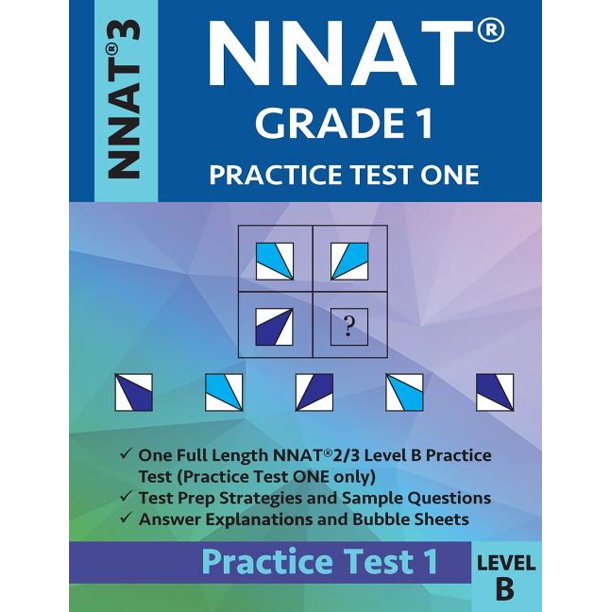 Nnat Grade 1 Nnat3 Level B Nnat Practice Test 1 Nnat 3 Grade 1