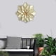 thumbnail image 5 of Decoración de pared de flores de hierro de 30cm, esculturas de pared artificiales para dormitorio, sala de , hogar, pasillo, cocina, come blanco Macarena escultura de arte de pared, 5 of 7