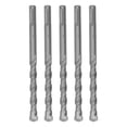 thumbnail image 1 of brocas para martillo rotatorio de 160 mm de longitud, 2 flautas, autocentrantes, con punta de carburo, para ladrillo, piedra y hormigón, 12 mm/0,47 pulgadas., 1 of 14