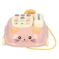 thumbnail image 2 of Peahefy Multi‑Function Musical Telephone Toys Early Education Play Phone Telephone Learning Toys,Chatter Telephone,Plastic Telephone Toy, 2 of 8