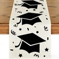 thumbnail image 2 of Ornament Graduation Decorations Congrats Grad Table Runner Class of 2026 Graduate College High School Home Kitchen Dining Room Table Decor, 2 of 9