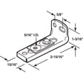 thumbnail image 2 of Prime-Line Bi-Fold Door Pivot Bracket, 2-15/16 in., Steel, Floor Mount (2-pack), 2 of 2