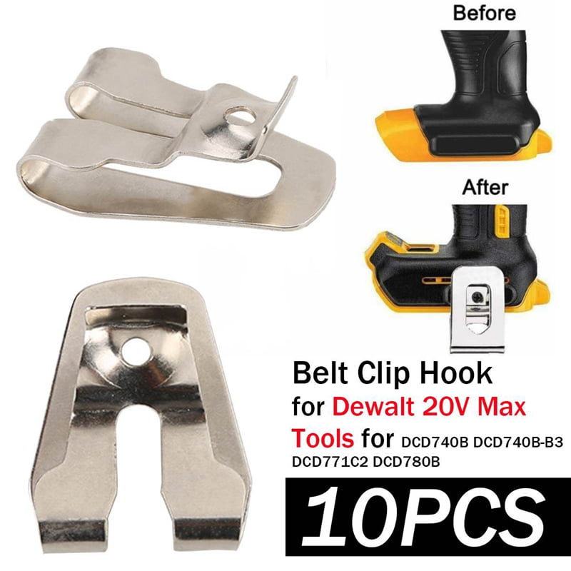 Hook for Flashlight NEW Lot of 3 DeWalt 20V Belt Clip Hammer & Drills Impact 