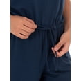 thumbnail image 6 of Athletic Works Women's Athleisure Double V-Neck Romper, 6 of 7