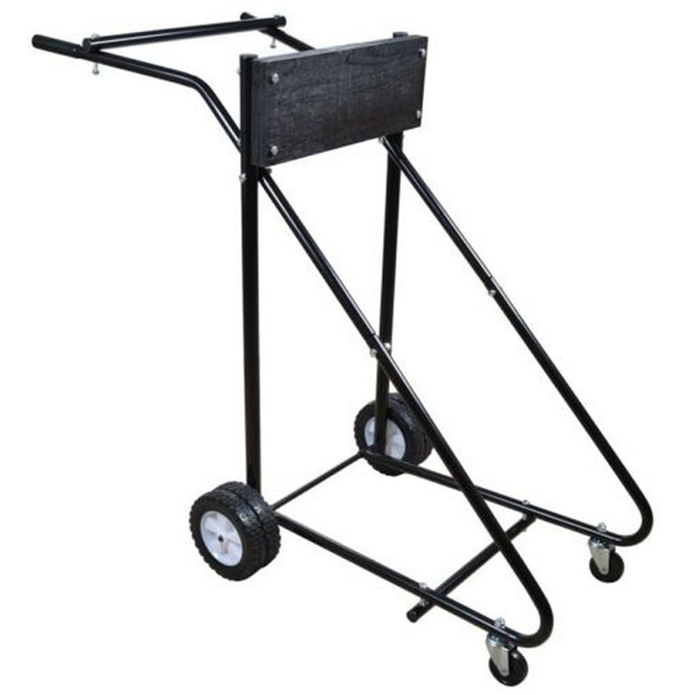 TMS 315 Lb Outboard Boat Motor Stand Carrier Cart Dolly Storage Pro ...