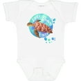 thumbnail image 3 of Inktastic Vero Beach, Florida Swimming Sea Turtle with Bubbles Boys or Girls Baby Bodysuit, 3 of 5