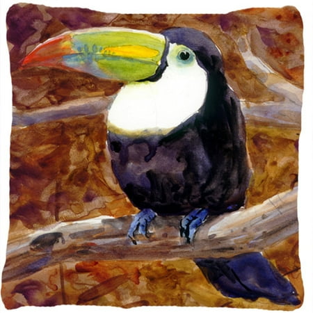 Caroline's Treasures Toucan Indoor/Outdoor Throw Pillow