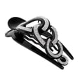 thumbnail image 3 of Elegante boda nupcial señora chica garra cristal Rhinestone pinza de pelo abrazadera horquilla Negro Yuyangstore Pinza para el cabello de cristal, 3 of 8