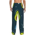 thumbnail image 3 of Fotbe Men'S Avocado In Spaceclassic Pajama Pants With Elastic Waist And Drawstring Pockets，Pajama Pants Mens Lounge Pants Super Soft, 3 of 9