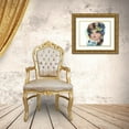 thumbnail image 3 of Sheena Pike Art 18x15 Gold Ornate Wood Framed with Double Matting Museum Art Print Titled - Indigo - MunchkinZ Elf, 3 of 4