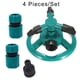 thumbnail image 4 of Jardín al aire libre Rotación de agua Rociador de agua Patio Patio Patio Ruta de enfriamiento Rociador de jardinería Accesorio Suministros de riego Tipo 2, Verde Kearding HA010380-05, 4 of 6