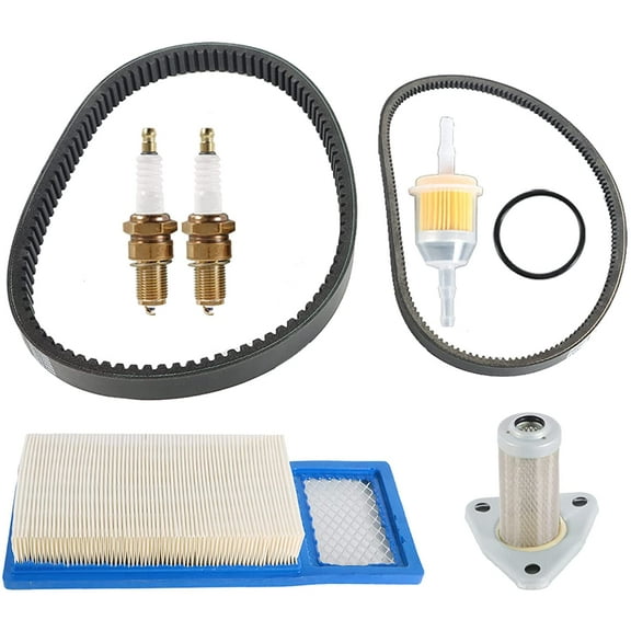 waltyotur Tune Up Kit with Spark Plugs Drive Starter Generator Belt Replacement for EZGO TXT Gas Golf Cart 1994-2005