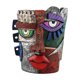 thumbnail image 1 of Maceta de resina, estilo Picasso abstracto, con forma de cara, 750 g, 1 of 4
