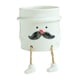 thumbnail image 3 of Maceta cilíndrica con patas colgantes Portalápices Maceta de cerámica para plantas de exterior Estilo A Cola macetas decorativas, 3 of 8