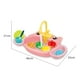 thumbnail image 3 of Juguete de fregadero de cocina con limpieza de agua que fluye limpieza sensorial lavavajillas para lavavajillas para el de rocking Playhouse Boy Cerdo rosa CUTICAT Juguetes de fregadero de cocina, 3 of 8