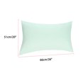 thumbnail image 6 of PiccoCasa 2 Pack Microfiber Pillowcases 20"x26" Envelope Closure Pillow Covers, Light Green, 6 of 7