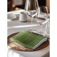 thumbnail image 6 of Sage Green Ombre Cloth Napkins Set of 8 Reusable Dinner Napkins, Modern Abstract Art Ocean Oil Painting Cocktail Napkin Washable Table Napkins for Wedding/Holiday Party/Baby Shower 20"x20", 6 of 7