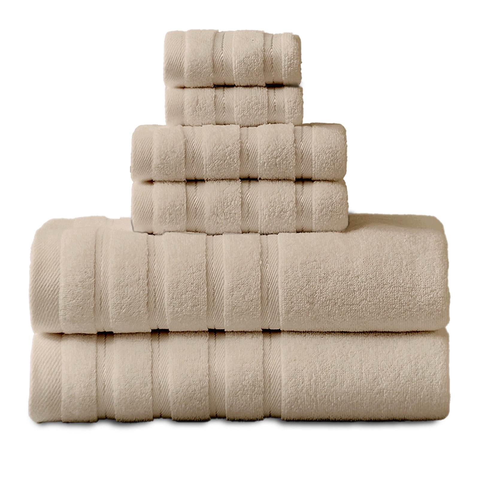 Lot De 12 Serviettes Visage Ôhm - 30x30cm - 100% Coton 500g/m² - Oeko-TEX - Bleu Foncé