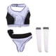 thumbnail image 1 of 1/6 deportivo sin costuras para mujer Fitness Yoga con ropa interior Conjunto de medias para juguetes calientes de 12 pulgadas / / Ku Macarena Figura de acción Ropa femenina, 1 of 8