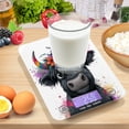 thumbnail image 7 of High Precision Digital Kitchen Scale Tempered Glass Food Scale Multifunction Scale Small Kitchen Appliances Cute Black Cow, 7 of 7