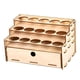 thumbnail image 1 of Organizador Del Soporte Del Modelo Del Estante De Almacenamiento Del Estante De De De dibujar Del De Bricolaje - Organizador de 15 rejillas con Organizador de 15 rejillas con cajones Yotijar Estante de pintura de madera, 1 of 10