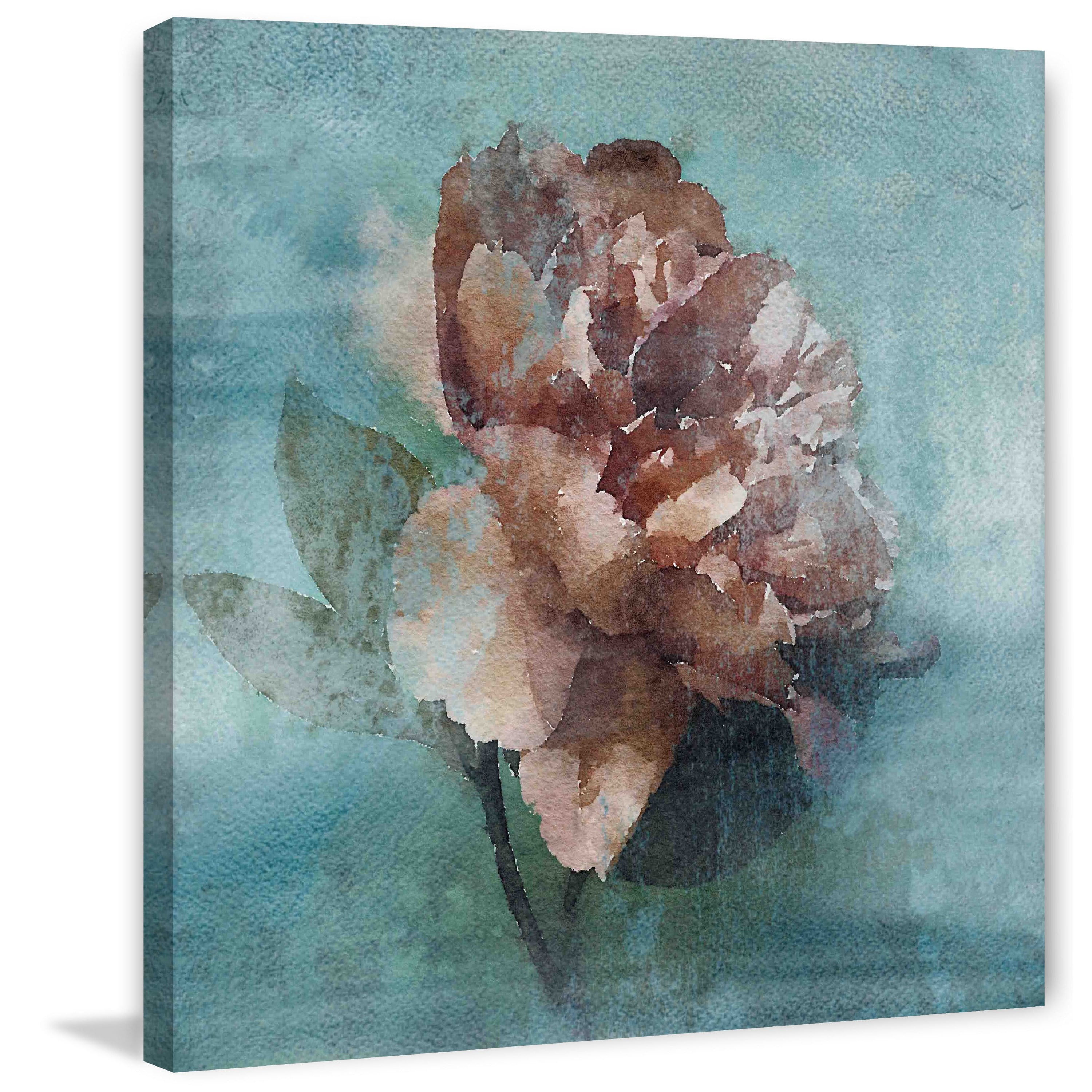 Marmont Hill - "Pink Radiance" by Irena Orlov Painting Print on Wrapped Canvas
