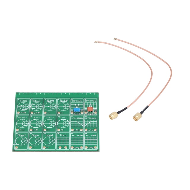 Vector Analyzer, Green RF Demo Kit Durable Portable for Measuring 6.5M Ceramic Notch Filter