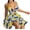 Yellow, variant on Women's Mini Dress Floral Cut Out Design Halter Dress Boho Style Bodycon for Summer Vacation Beach Party Going Out Dress