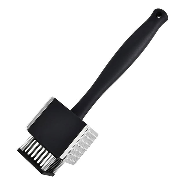 Binwennn Tomatoes Grinder Meat With Comfortable Grip Handle Side Mallet For Kitchen Heavy Duty Pounder For Tenderizing Steak Beef And Fish