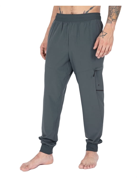 Men's Woven Slim Fit Jogger Pant With Cargo Pocket