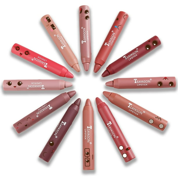 12 Colors Velvet Matte Lipsticks Pencil Waterproof Long Lasting Sexy Red Lip Stick on-Stick Cup Makeup Lip Tint Pen Maquillaje05 He Qiyong unisex