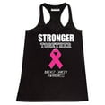 thumbnail image 1 of Promotion & Beyond Stronger Together Breast Cancer Awareness Women's Tank Top, L, Black, 1 of 2