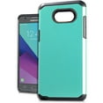 thumbnail image 4 of for 5" Samsung Galaxy J3 Luna Pro Eclipse Mission Case Phone Case Shock proof Edges Designed Hard Back Hybrid Armor Layers Bumper Slim Cover Teal, 4 of 4