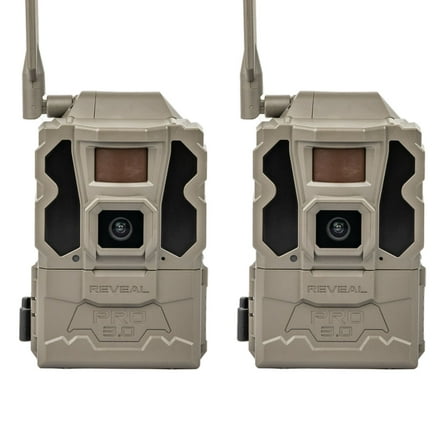 Reveal by Tactacam 2-Pack Pro 3.0 16MP Hunting Trail Camera