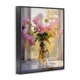 thumbnail image 2 of Stupell Industries Contemporary Pink Flowers in Sunlit Vase Black Framed Giclee Art, 11 x 14, by Creative Studio, 2 of 8