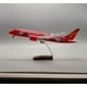 thumbnail image 1 of Modelo de avión de simulación de aviación Emirates UAE A380 de 46 cm a escala 1:160 con luces, 1 of 6