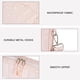 thumbnail image 5 of Bolso cruzado Telena para mujer, ligero, acolchado, rosa, 5 of 6