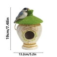 thumbnail image 2 of Huanglei Outdoor Hanging Fairy Bird Hand Painted Home Statue Sturdy And Durable Suitable For Wild Birds Sparrows And Perfect As A For Gardens Cou, 2 of 8