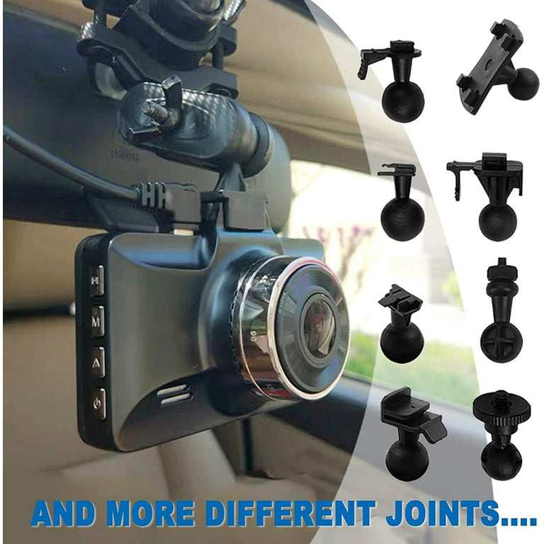 Glucrean Dash Cam Mount Compatible with APEMAN Dashcam, Suction Mount Easy  to Install and Use, Replacement Screen Mount Strong Suction Power Hight