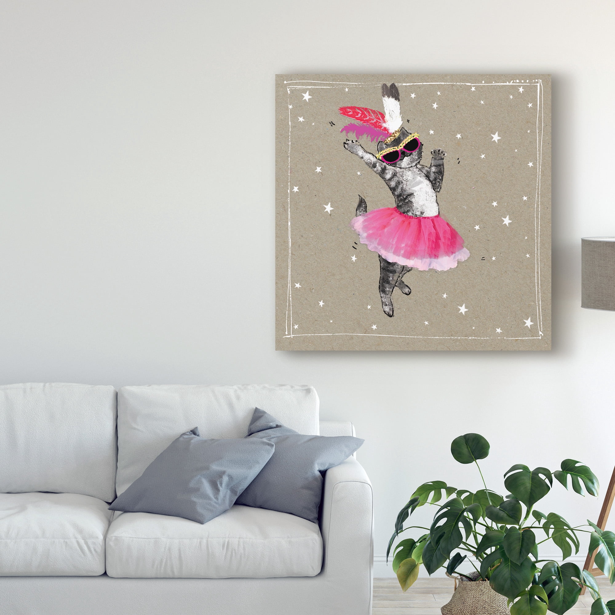 Trademark Fine Art 'Fancy pants Cats V' Canvas Art by Hammond Gower