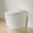 Silver, variant on Modern One-Piece Toilet with Pressure-Assisted Flush, Hands-Free Foot Kick & Button Flush, 1.0 GPF WaterSense, 1000g MaP Flush, Soft Close Seat