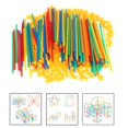 thumbnail image 4 of Bloques de construcción de paja juguetes coloridos de enclavamiento de ingeniería juguetes de construcción de juguete de diversión - 600 piezas Sunnimix Conectores de pajitas, 4 of 8